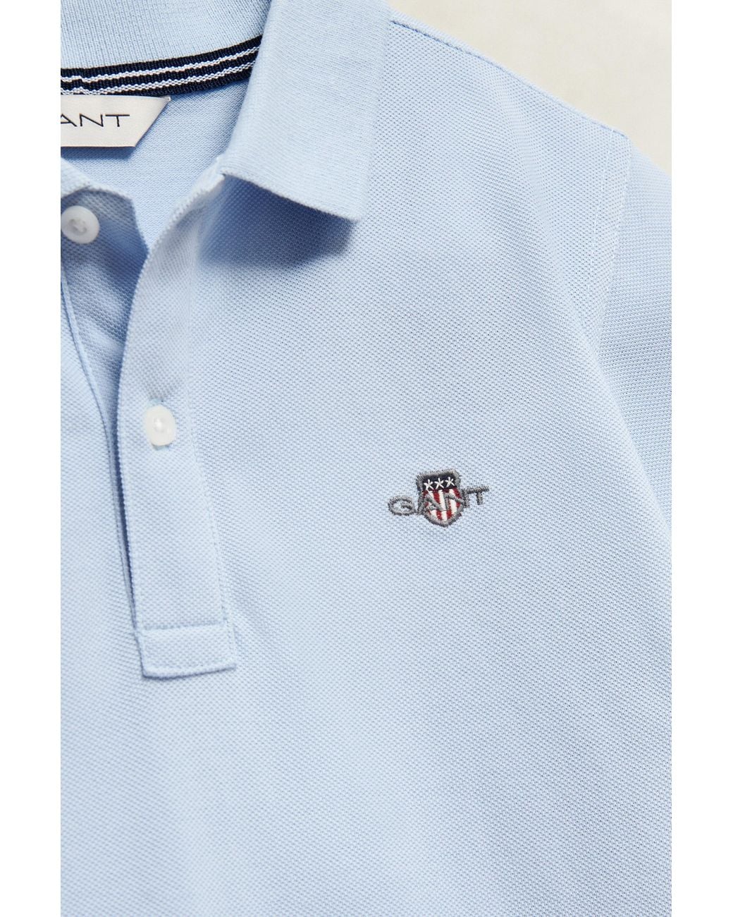 Gant Blue Teens Shield Polo Shirt