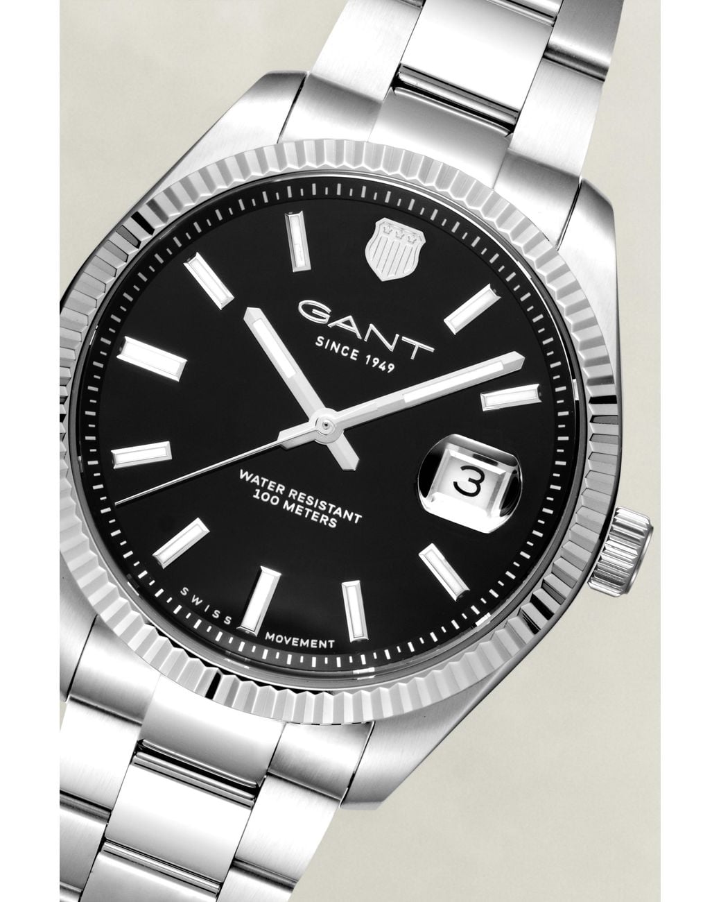 Gant White Gp106 Watch Neutral for men