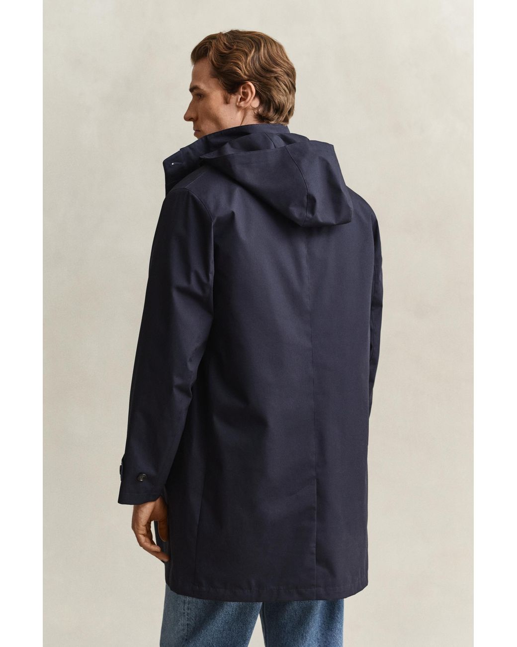 Gant Blue Double Coat Evening for men