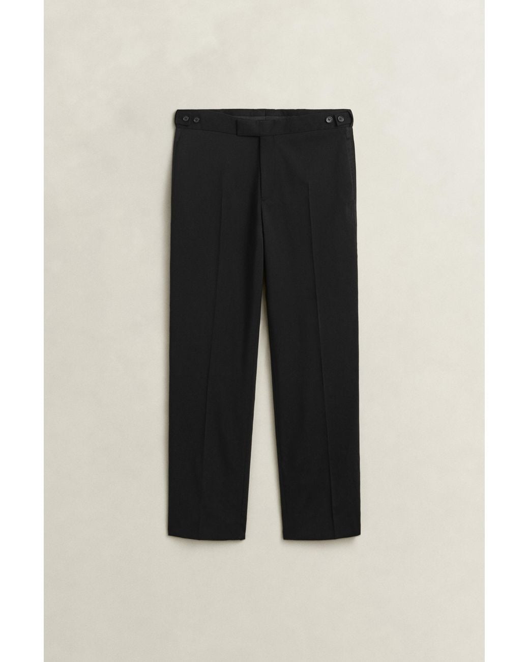 Gant Black Tuxedo Pants for men