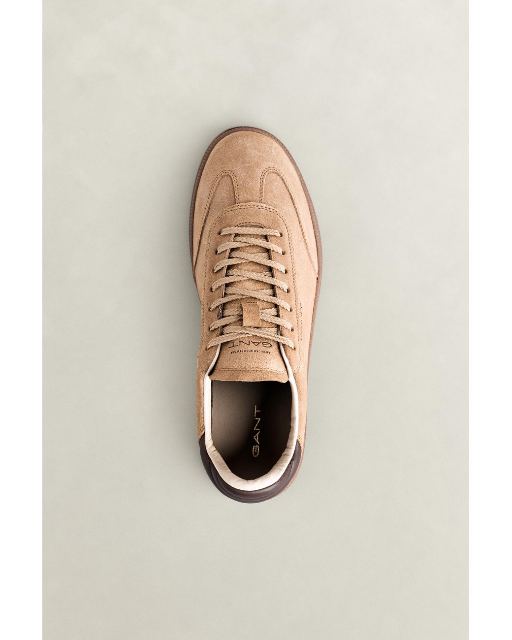 Gant Natural Cuzmo Suede Sneakers for men