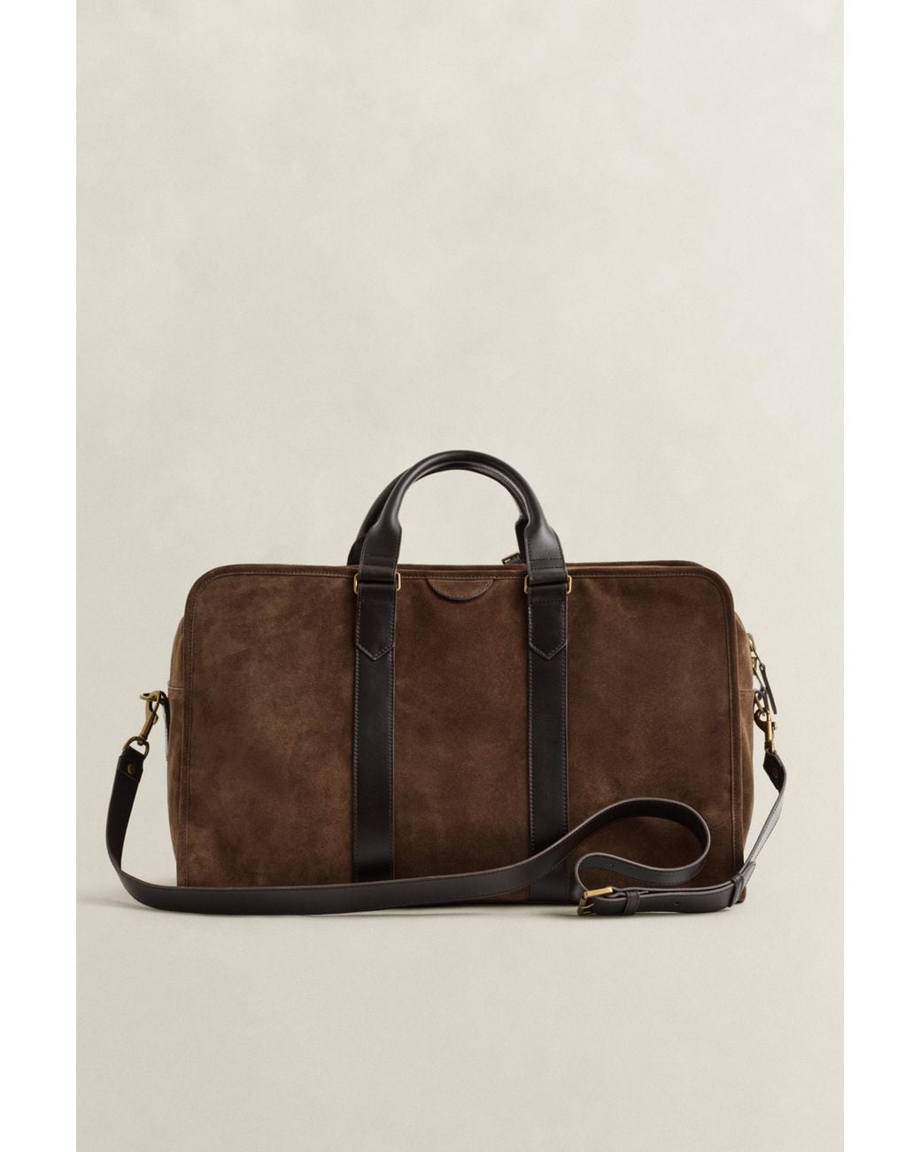 Gant Multicolor Suede Duffel Bag for men