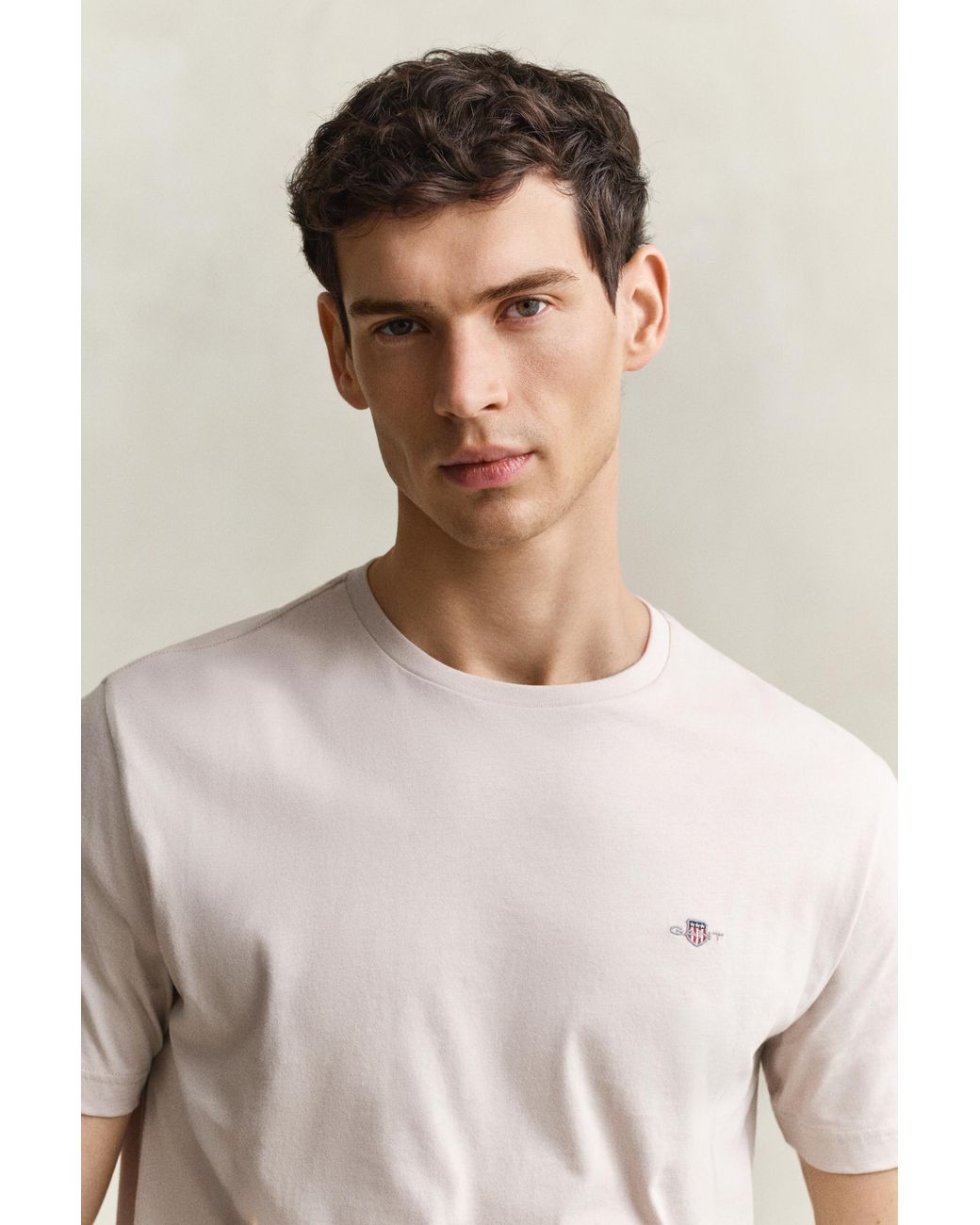 Gant Blue Regular Shield T-Shirt for men