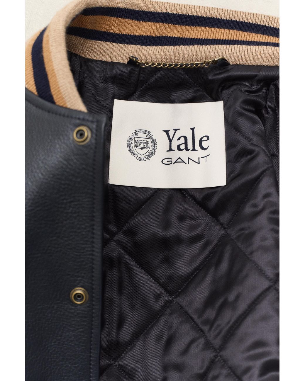 Gant Blue X Yale Varsity Jacket for men