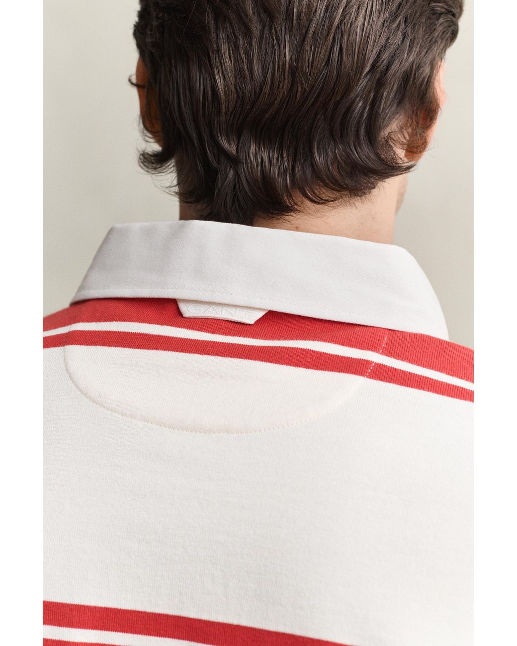 Gant Red Striped Rugger for men