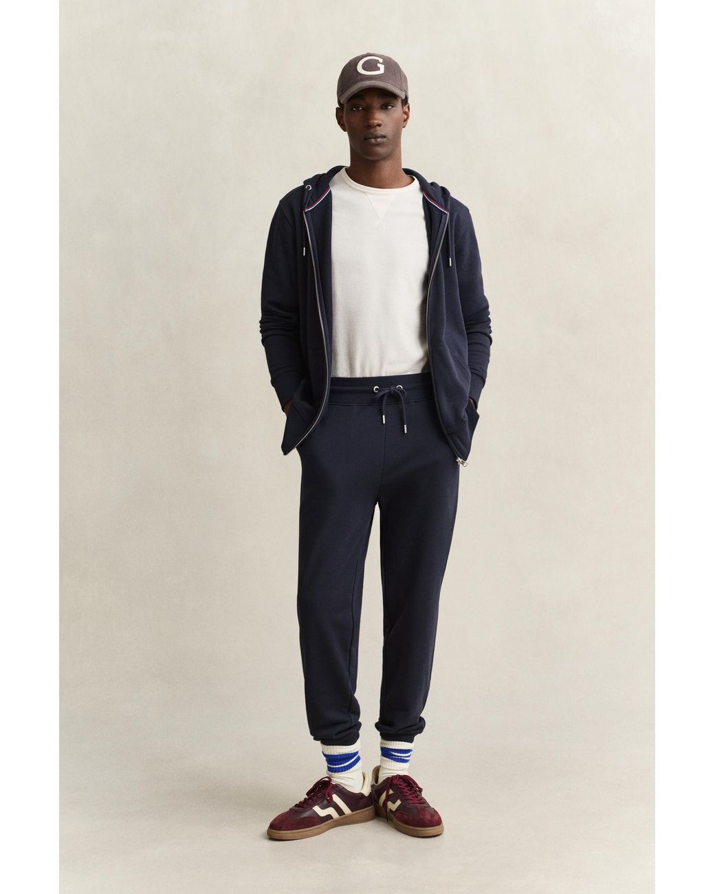 Gant Blue Shield Sweatpants for men