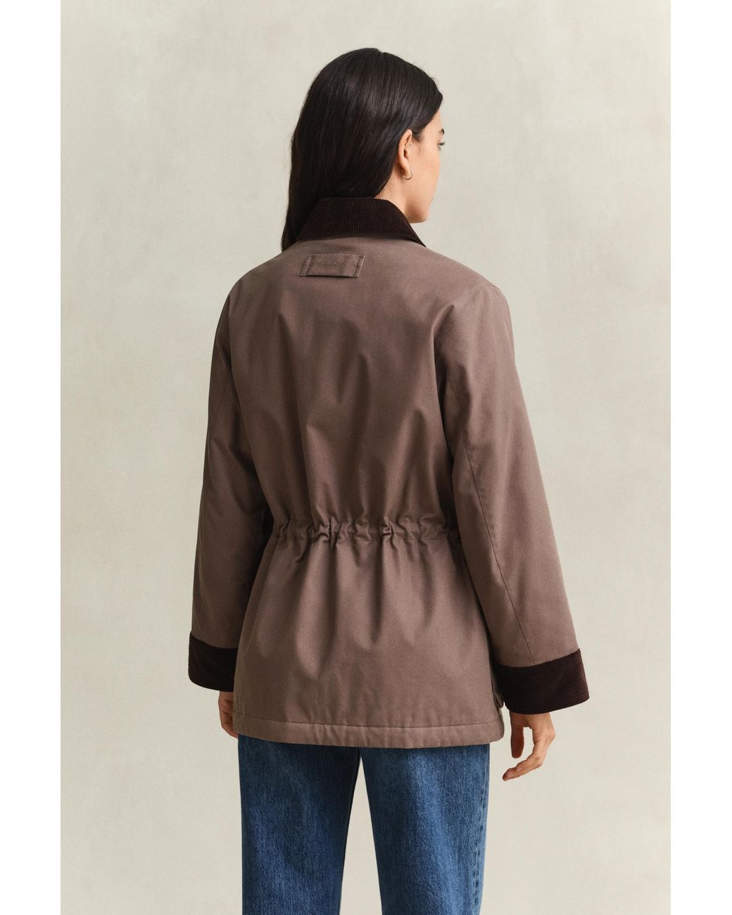 Gant Brown Waxed Barn Jacket