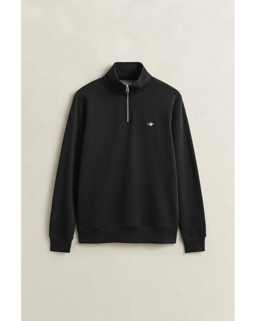 Gant Black Shield Half-Zip Sweatshirt for men