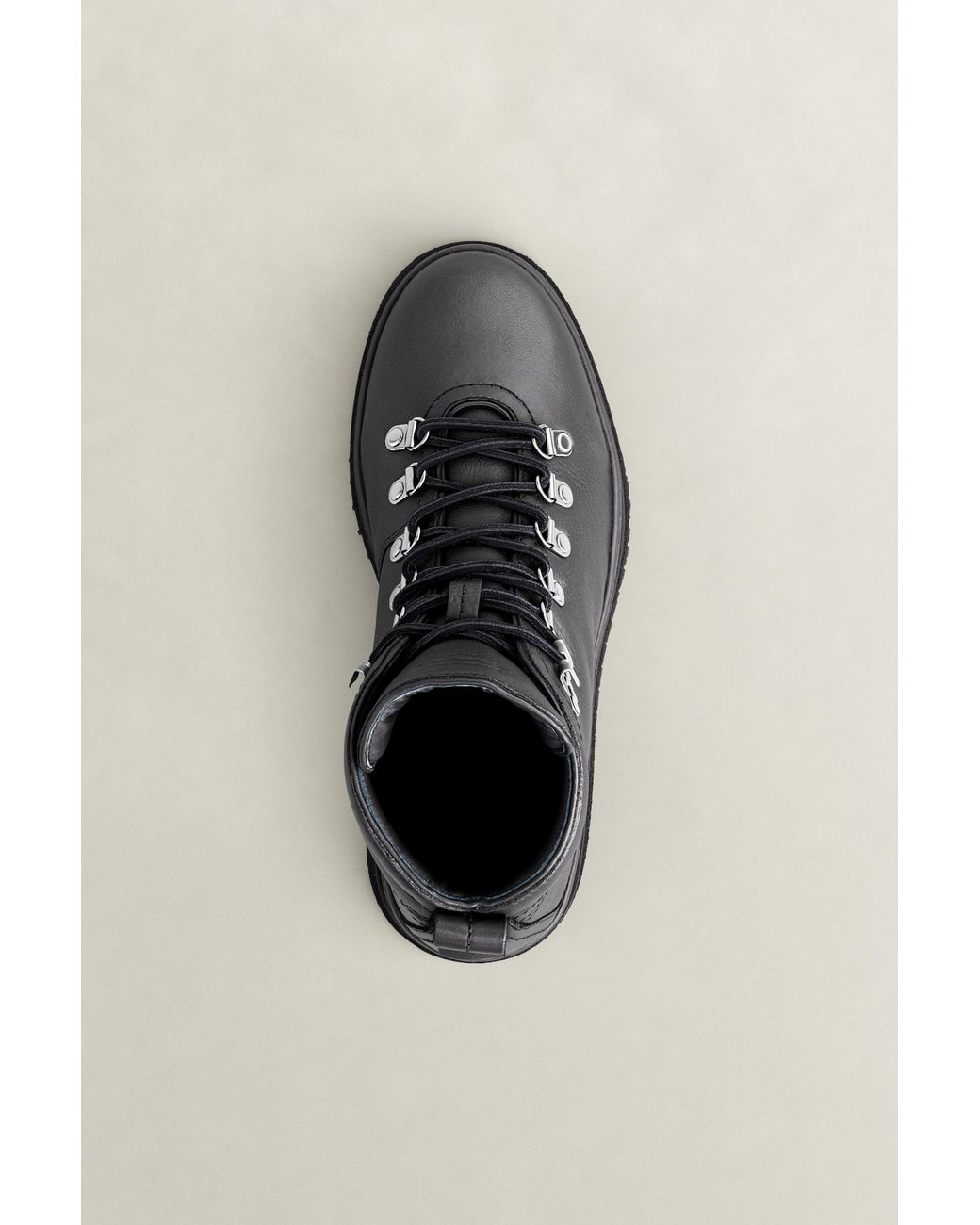 Gant Black Blistown Leather Boots for men
