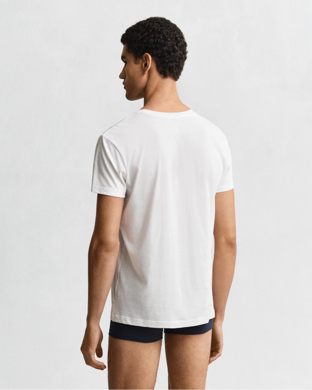 Gant White 2-Pack Crew Neck T-Shirts for men