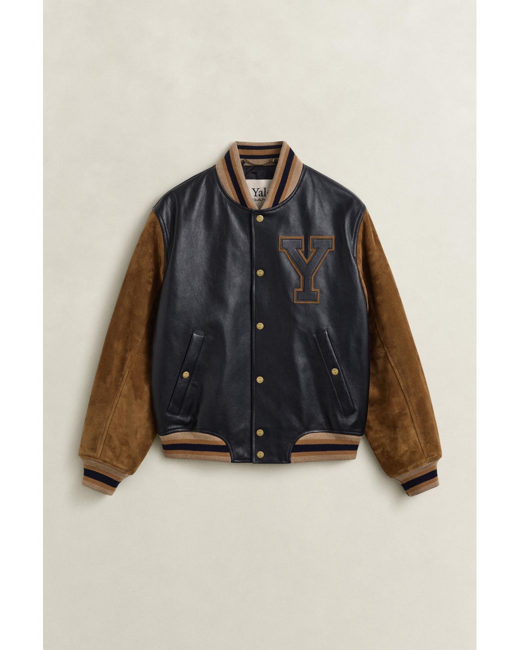 Gant Blue X Yale Varsity Jacket for men