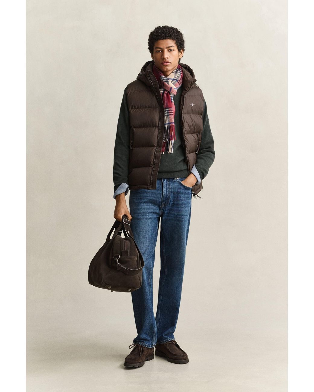 Gant Blue Active Cloud Vest for men