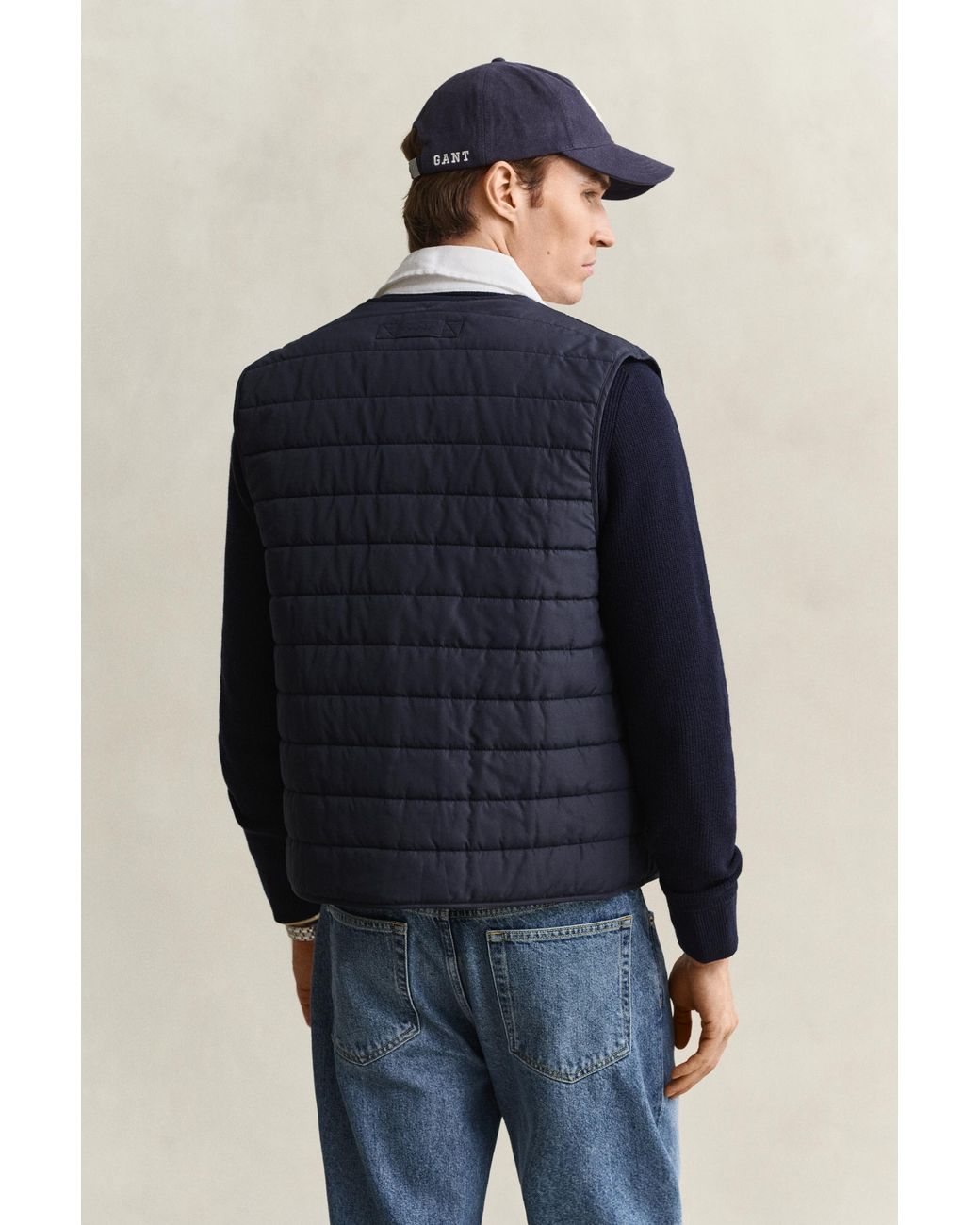 Gant Blue Double Coat Evening for men