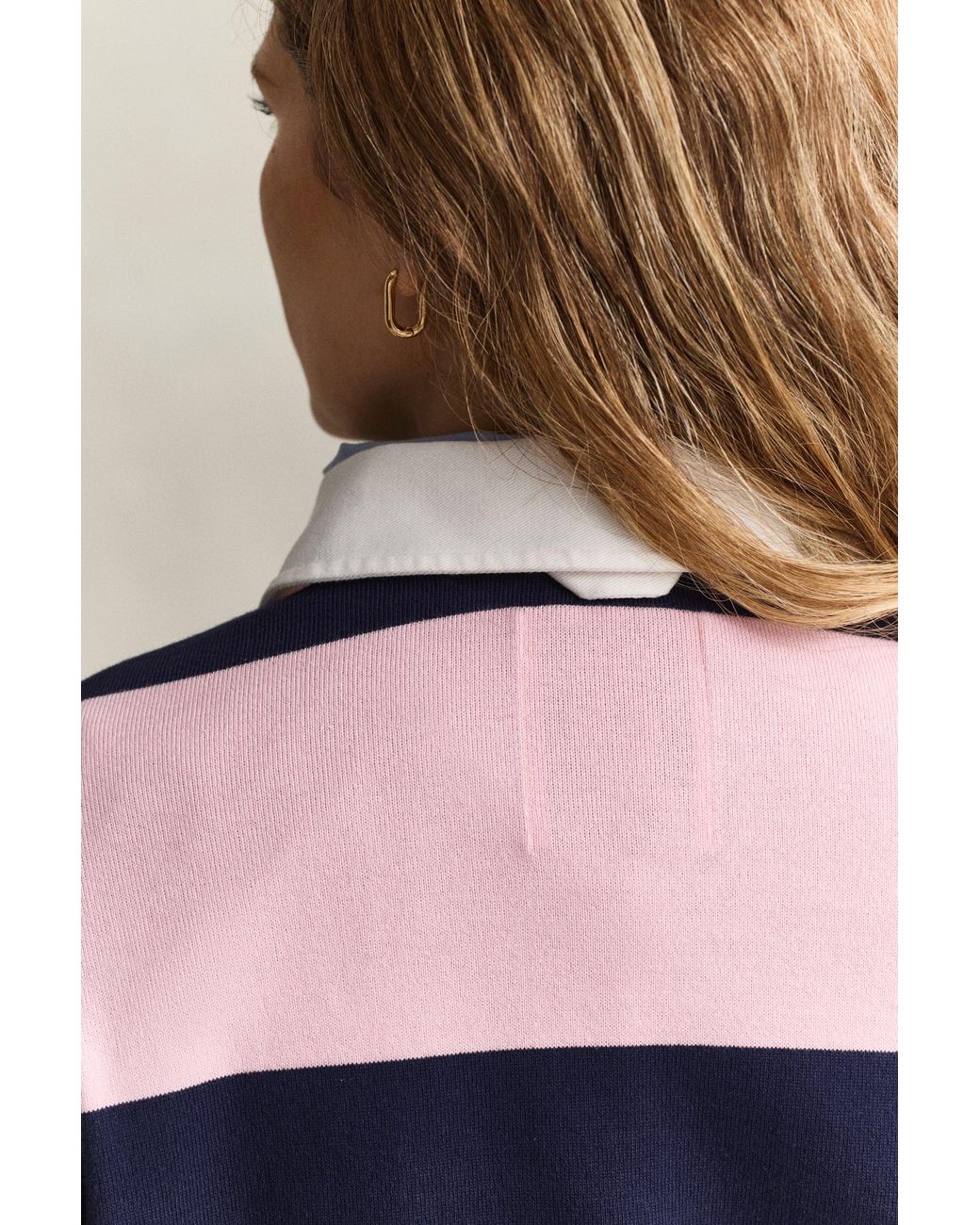 Gant Blue X Yale Barstripe Heavy Rugger Classic