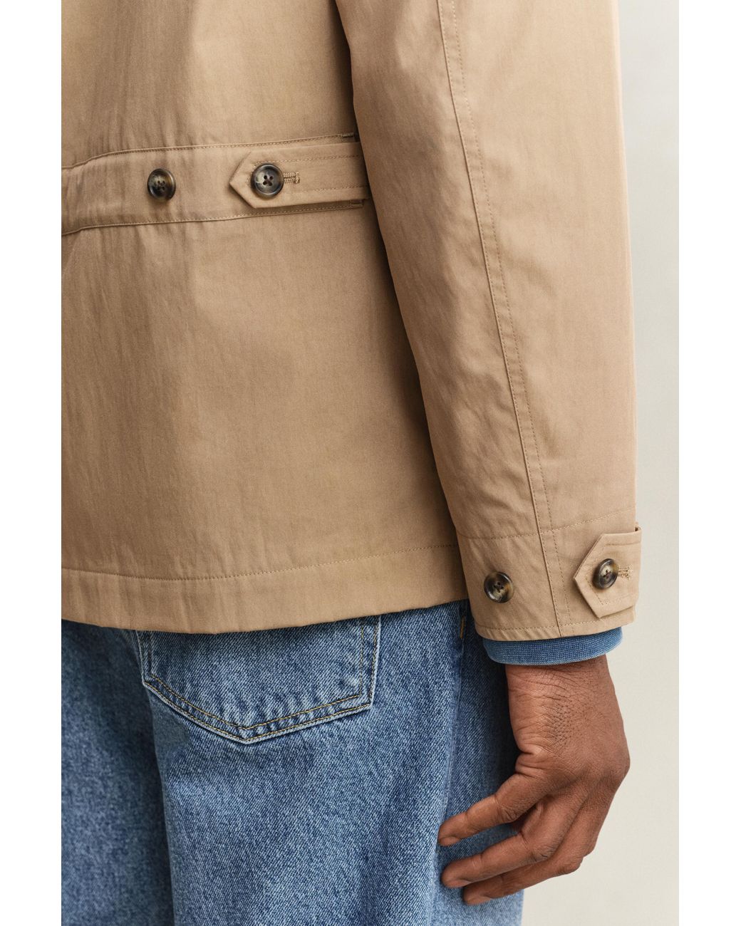 Gant Natural Barn Jacket Light Taupe for men