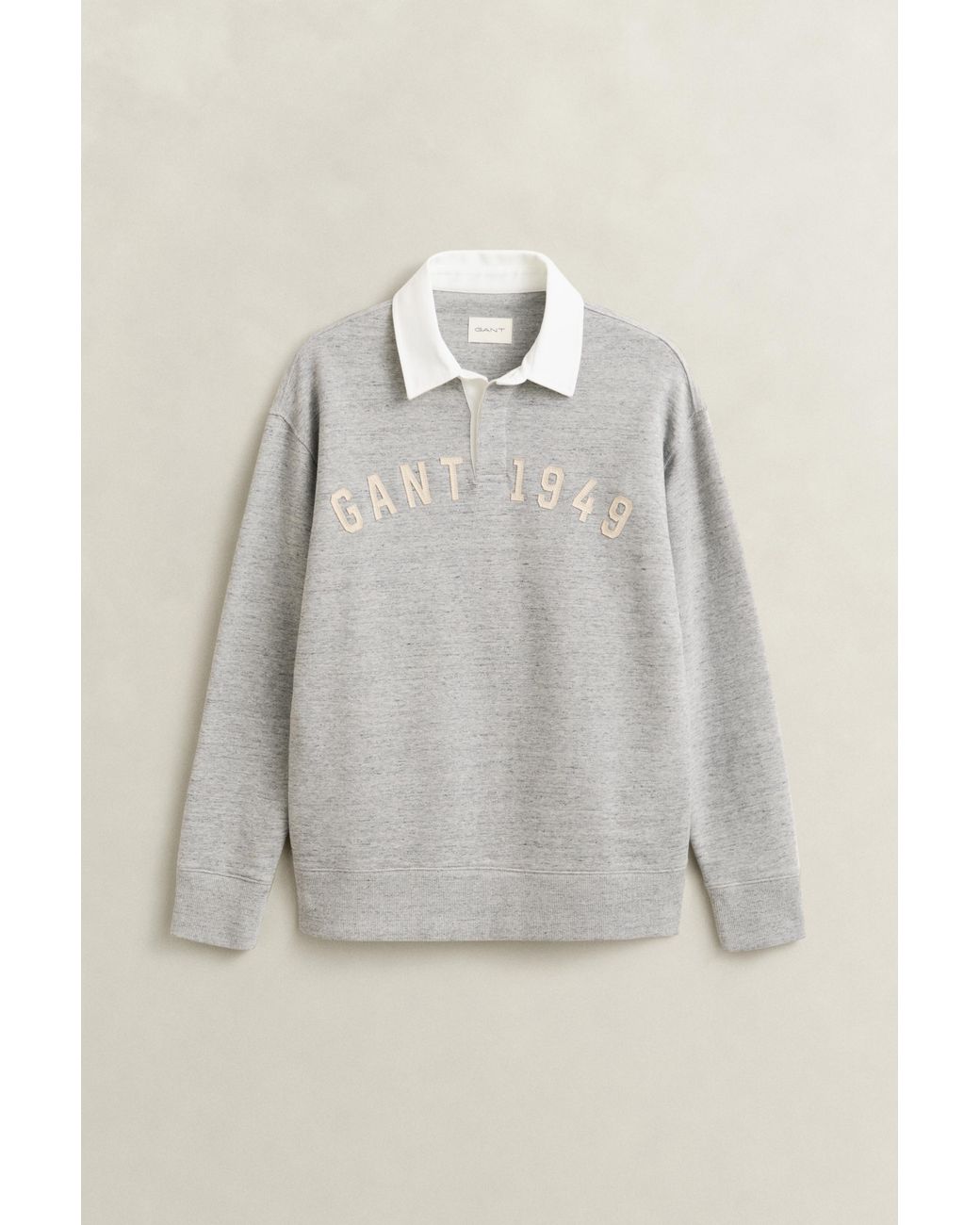 Gant Gray Heather Rugger Melange for men