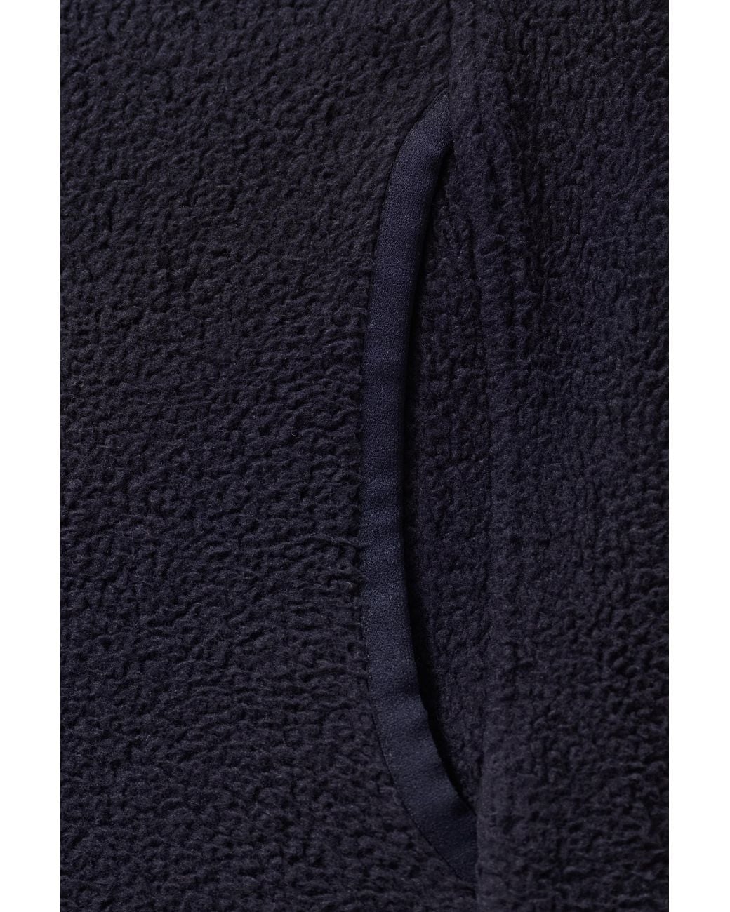 Gant Blue Fleece Vest Evening for men