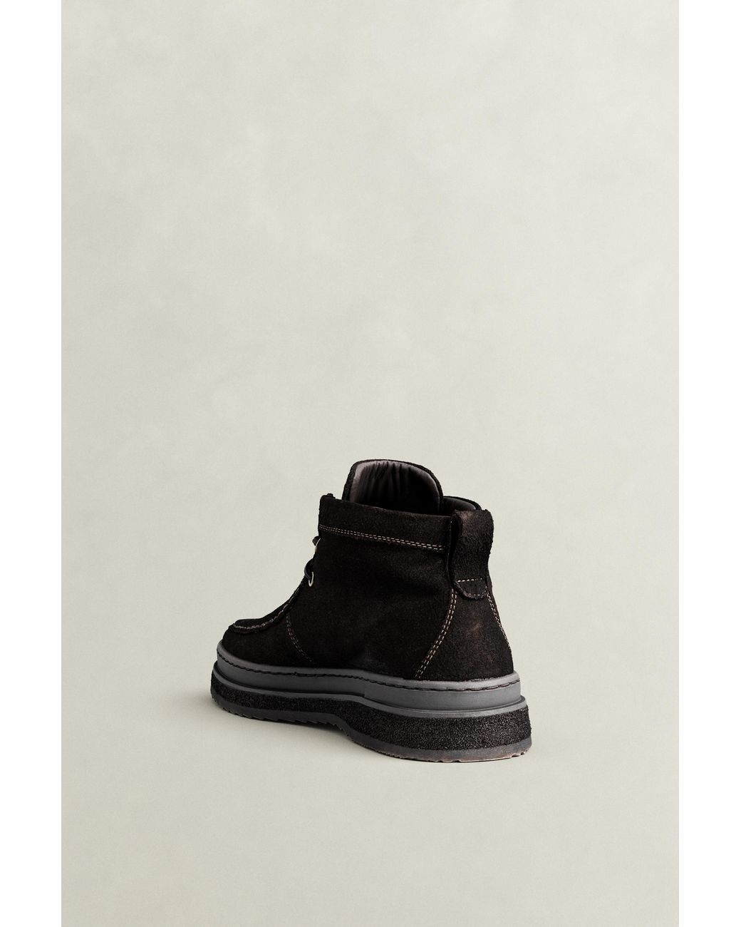 Gant Black Blistown Suede Boots Weathered for men