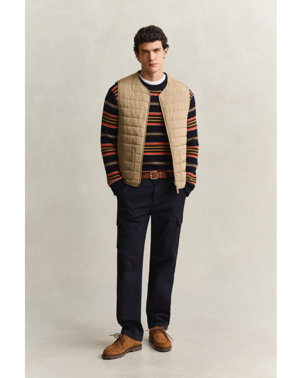 Gant Blue Cargo Pants Evening for men