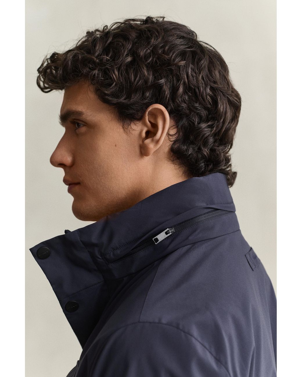 Gant Blue Lightweight Jacket Evening for men