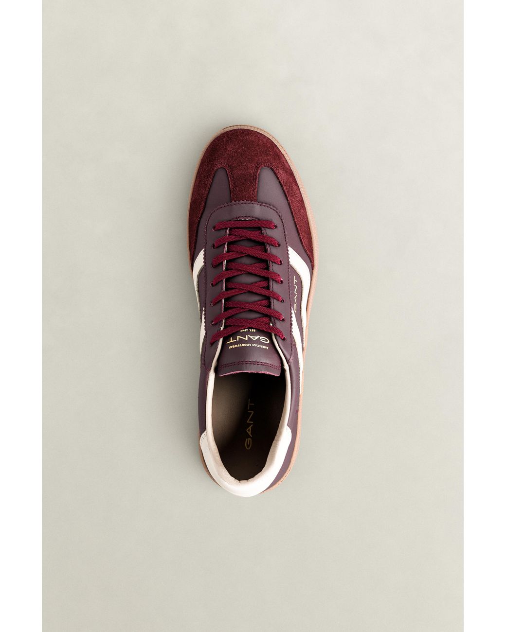 Gant Multicolor Cuzmo Leather Suede Sneakers for men