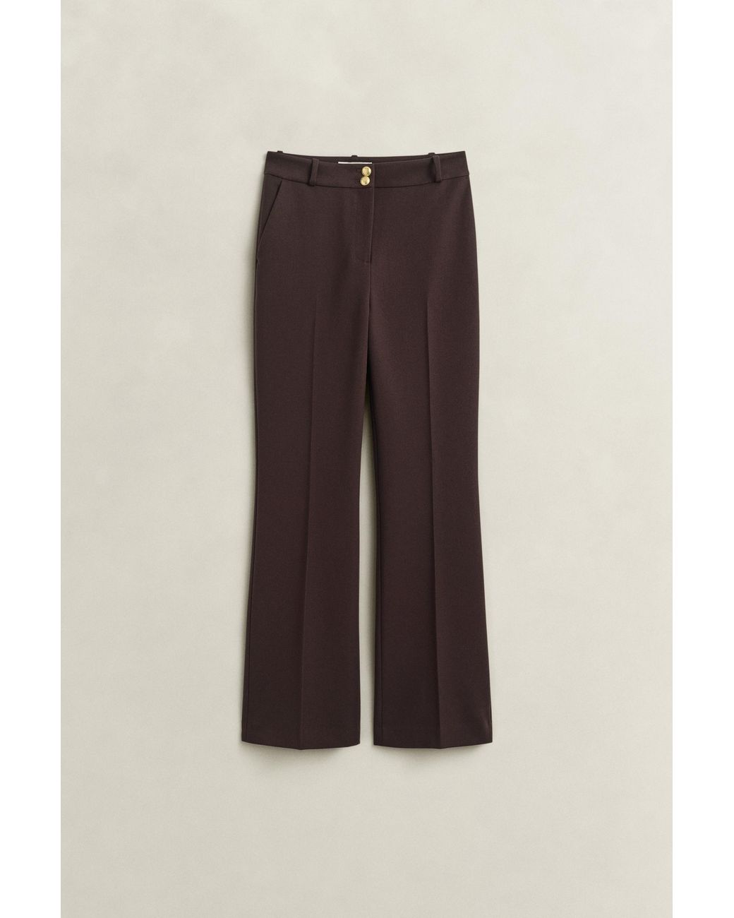 Gant Natural Flared Nautical Pants Deep