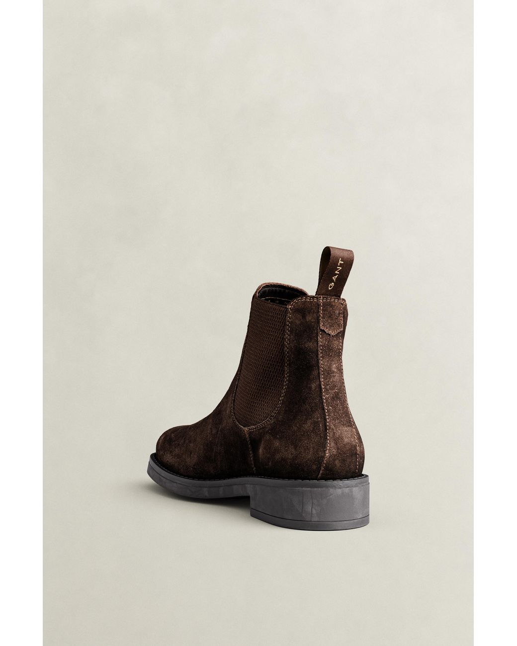 Gant Brown Prepdale Suede Chelsea Boots Weathered for men