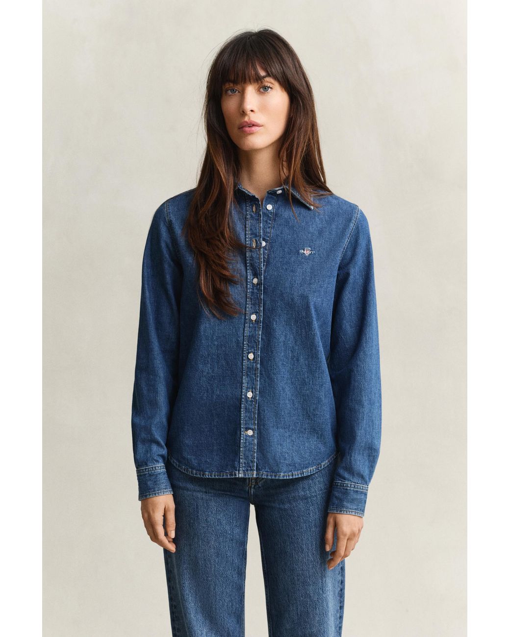 Gant Blue Denim Shirt
