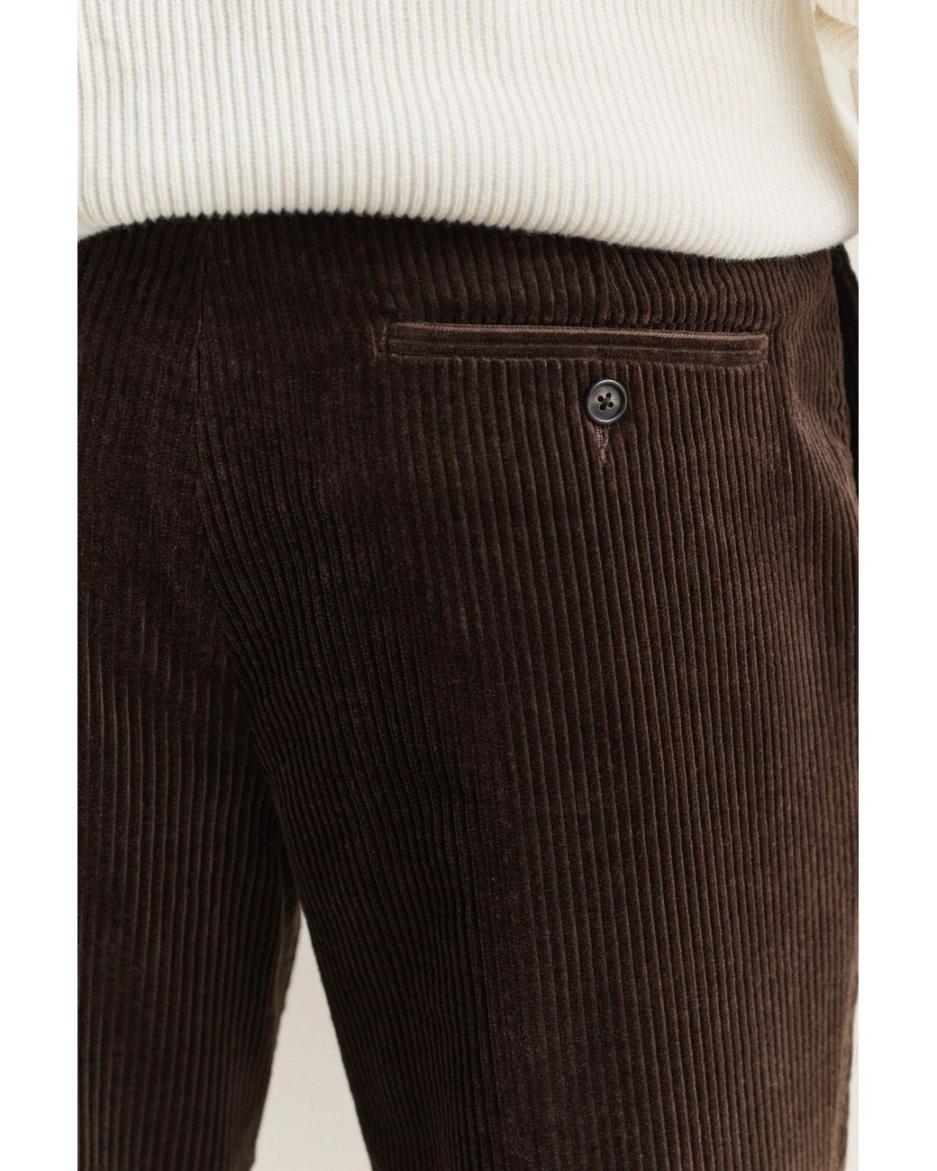 Gant Natural Corduroy Suit Pants for men