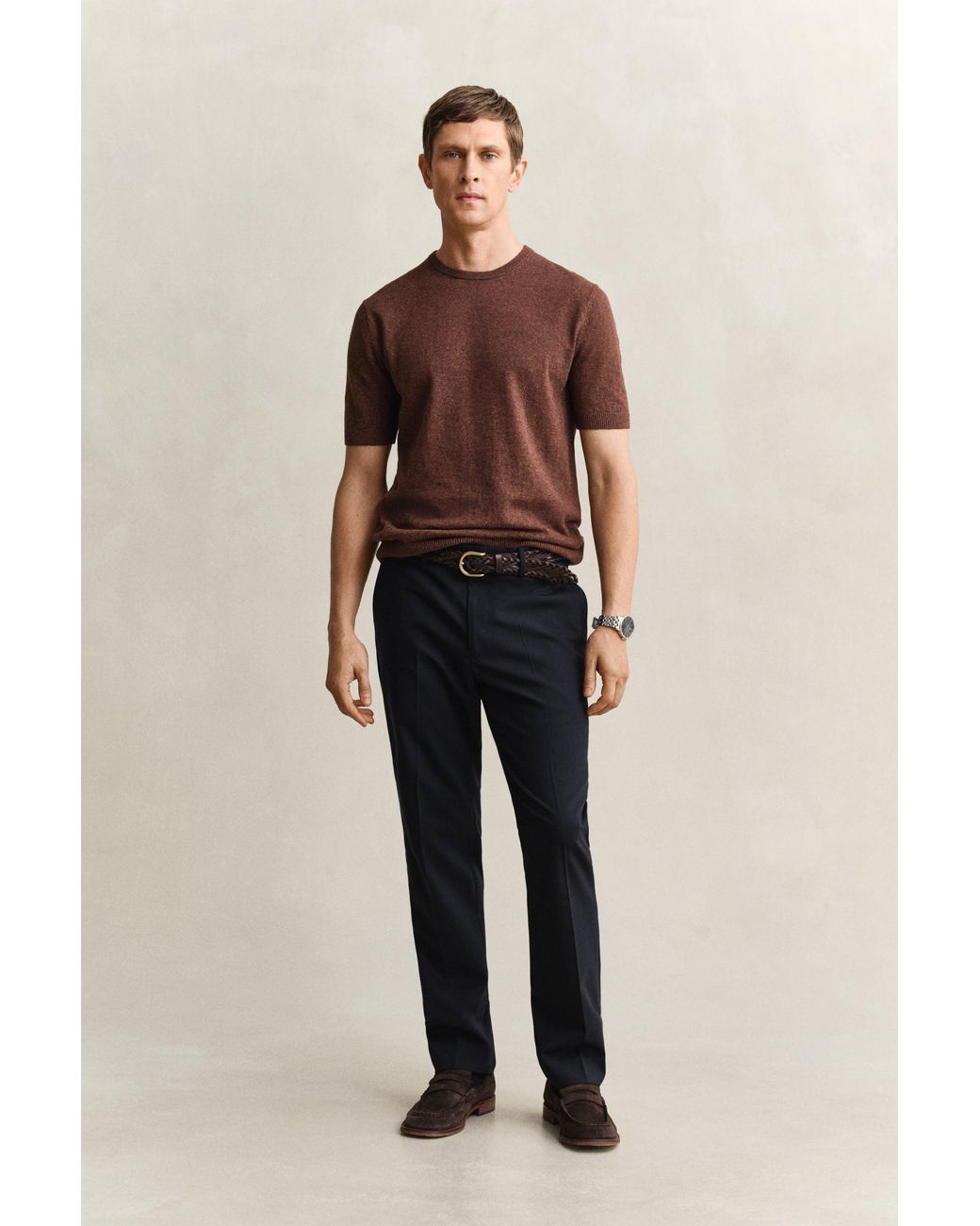 Gant Blue Suit Pants Evening for men