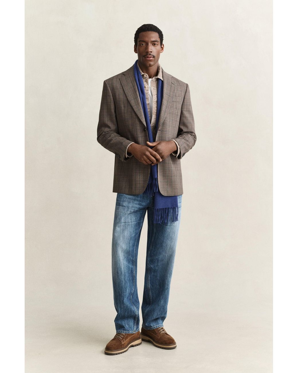 Gant Blue Corduroy Shirt for men