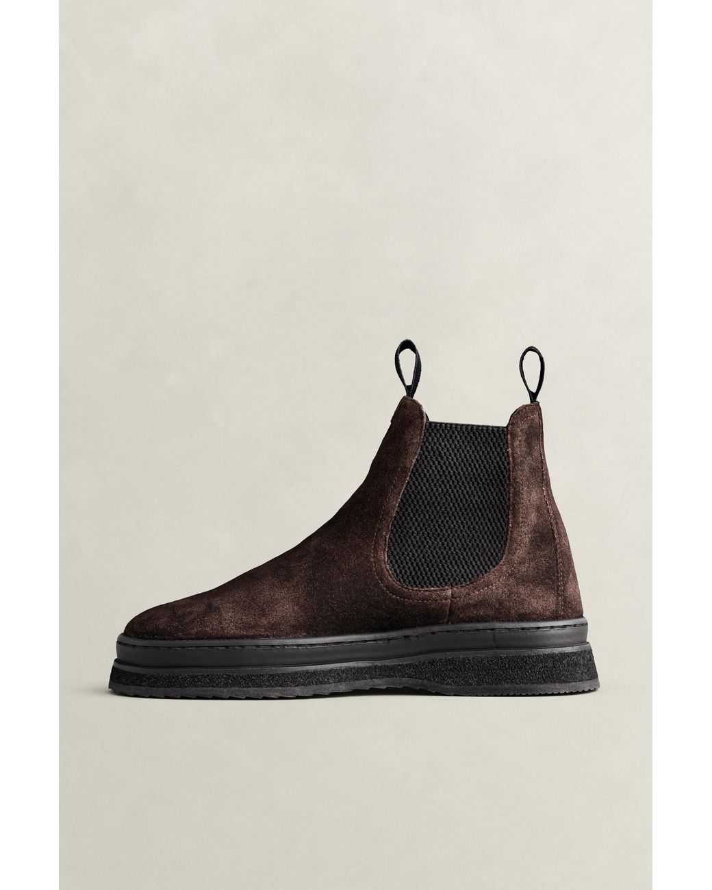 Gant Black Blistown Suede Chelsea Boots Weathered for men