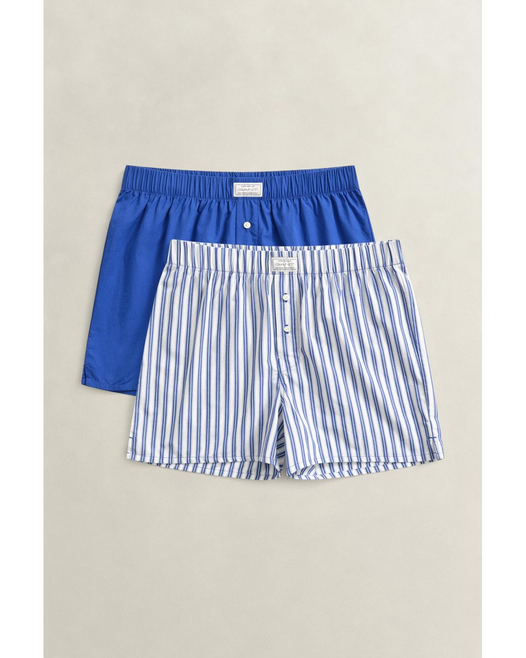 Gant Blue 2-Pack Boxer Shorts College for men