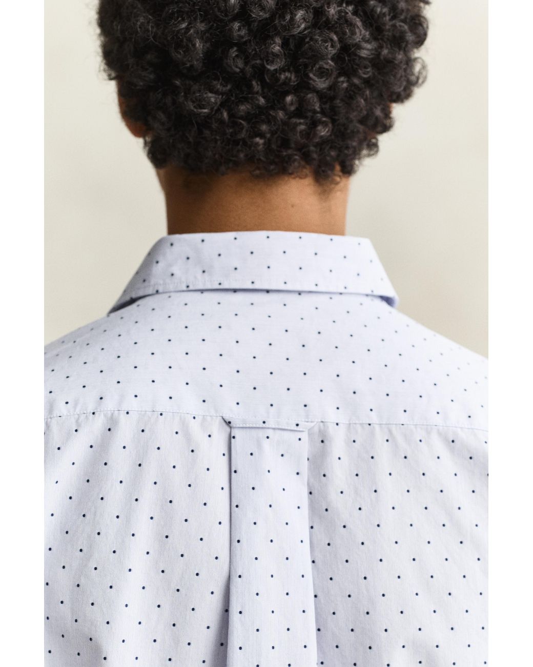 Gant Blue Fil Coupé Shirt for men
