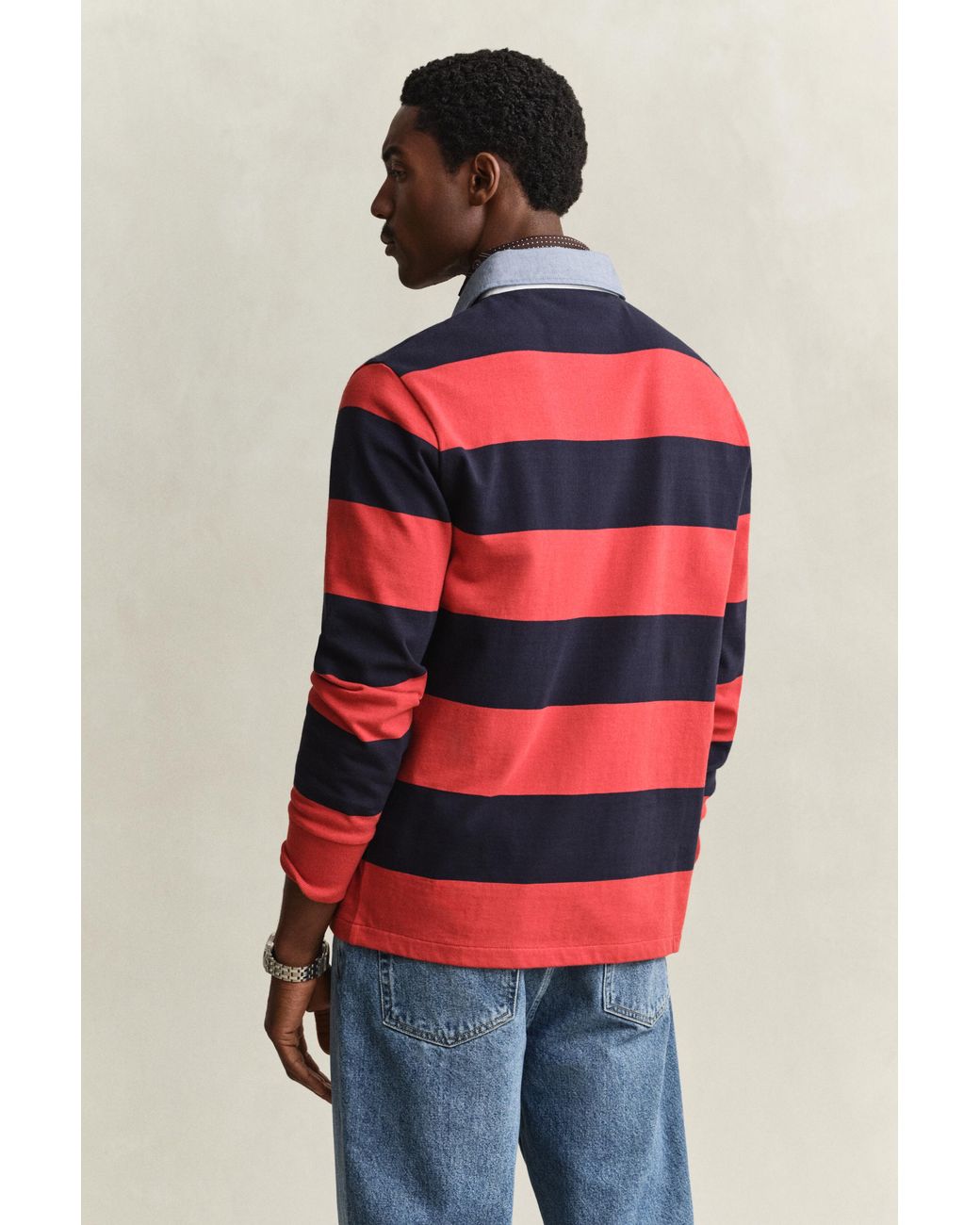 Gant Red Classic Heavy Rugger for men