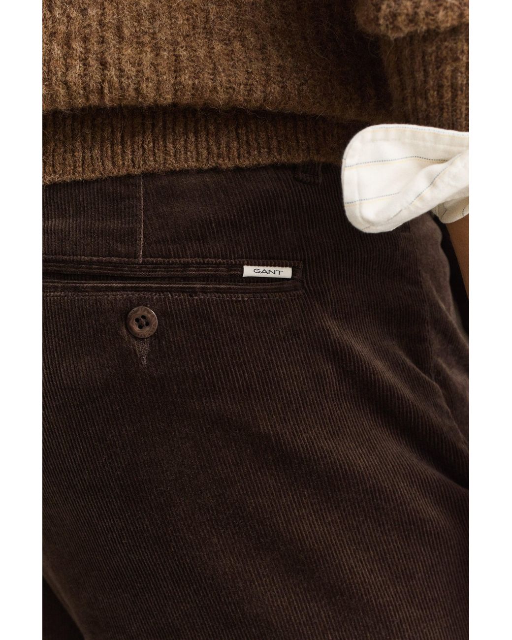 Gant Natural Regular Corduroy Chinos for men