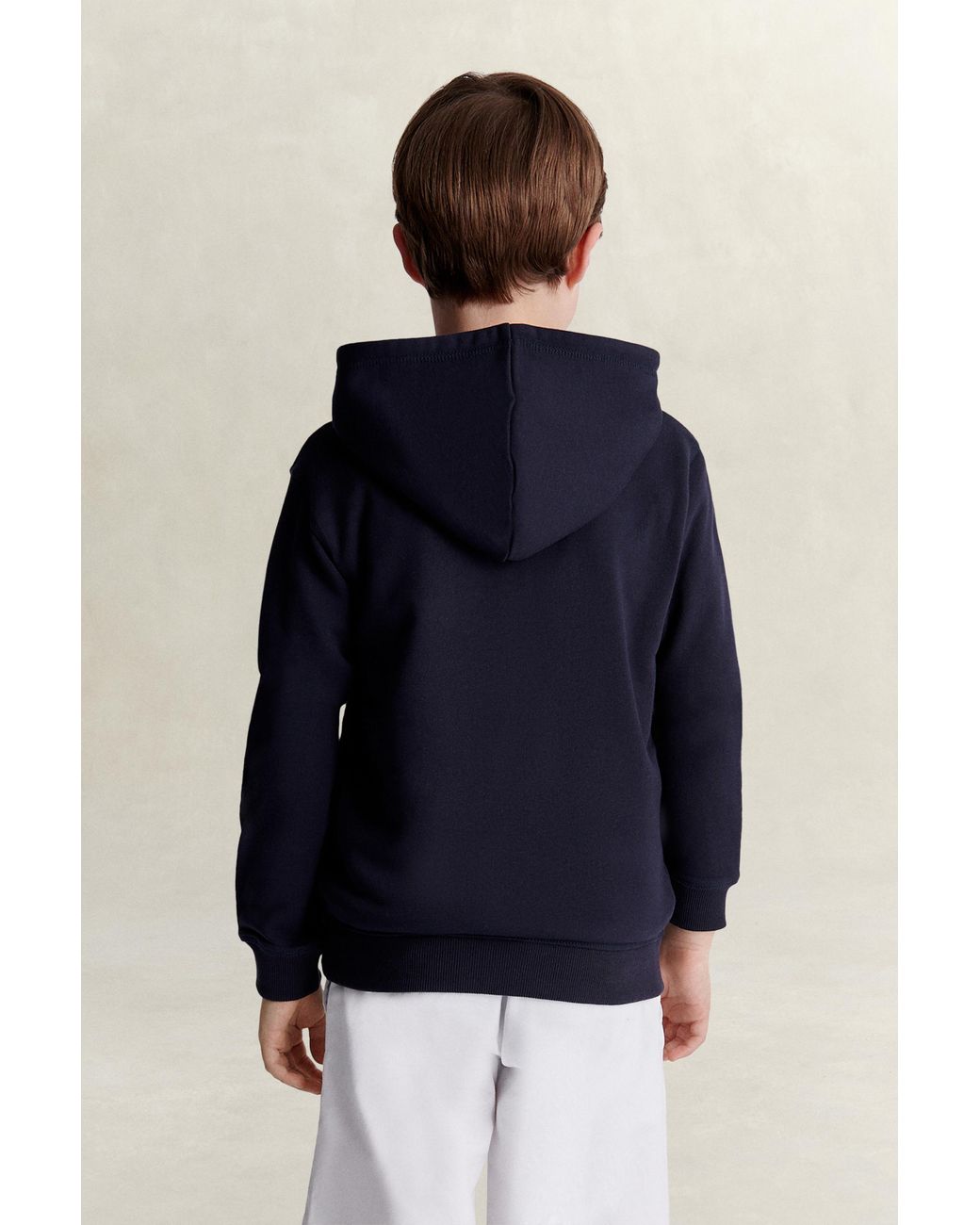 Gant Blue Teens Shield Hoodie Evening