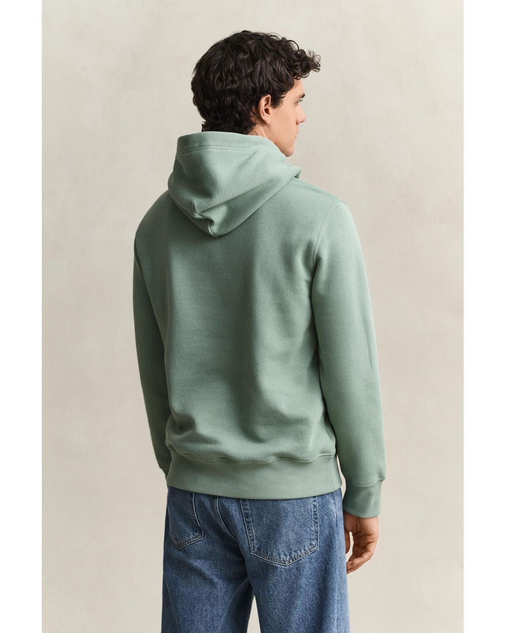 Gant Green Shield Hoodie for men