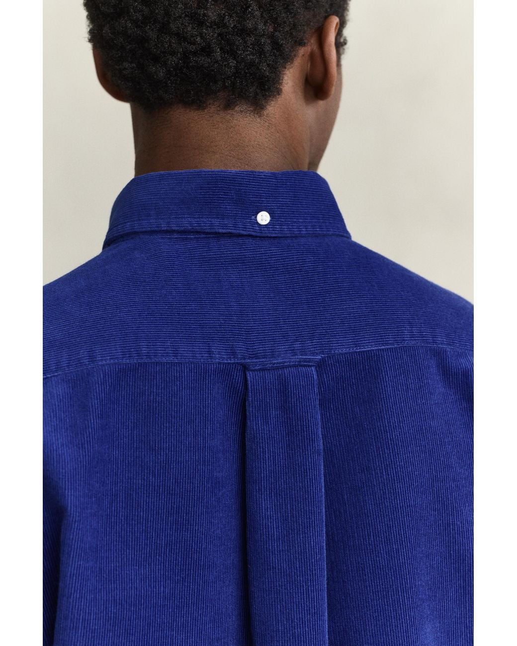 Gant Blue Corduroy Shirt for men