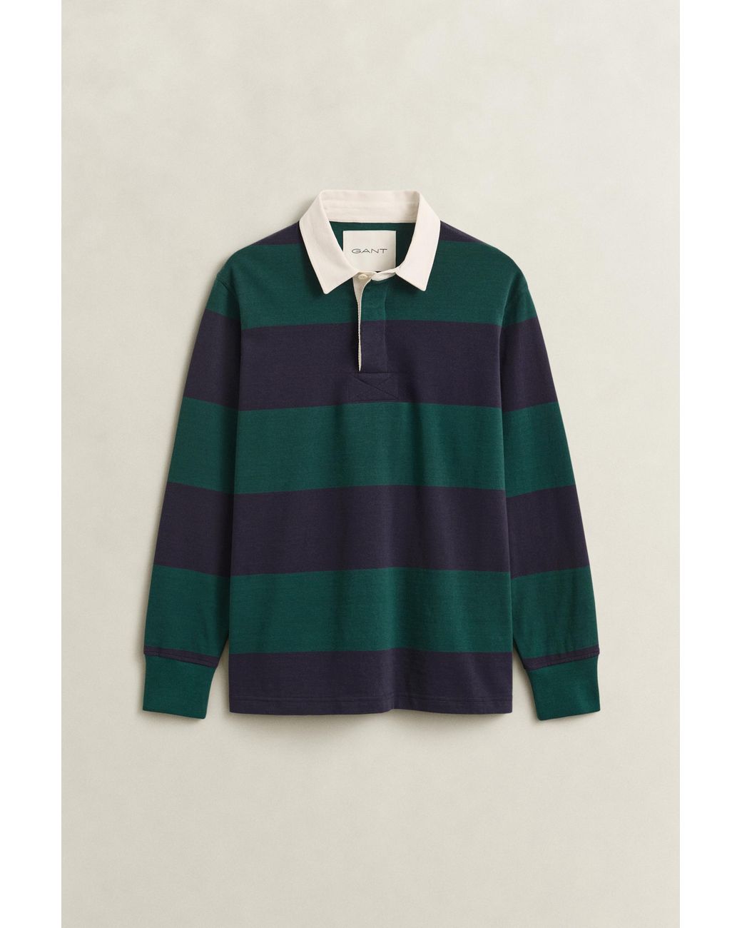 Gant Blue Striped Heavy Rugger for men