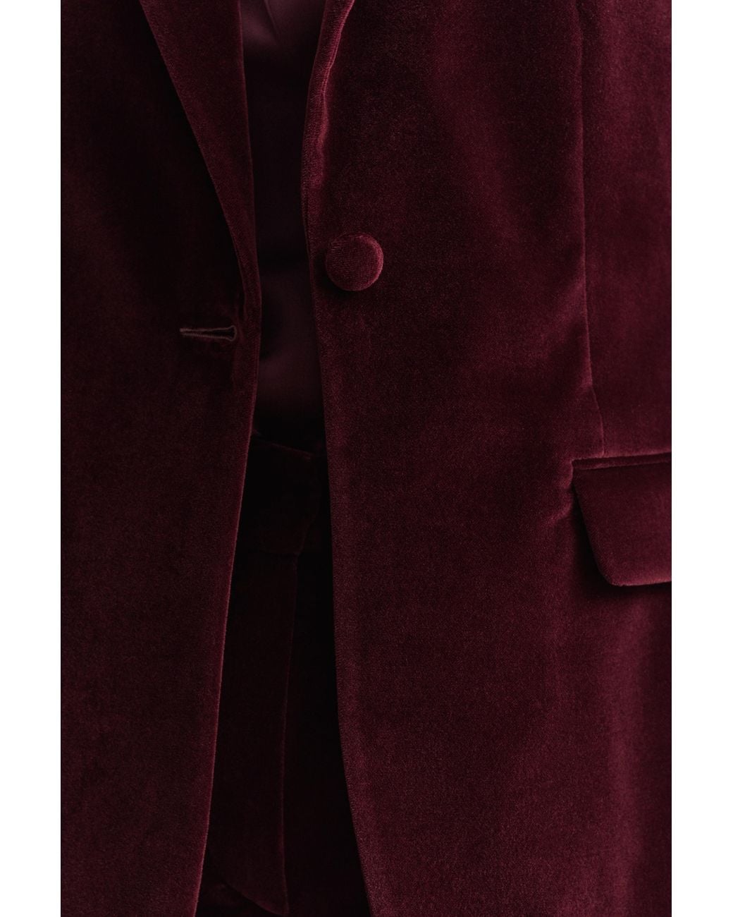 Gant Purple Velvet Blazer