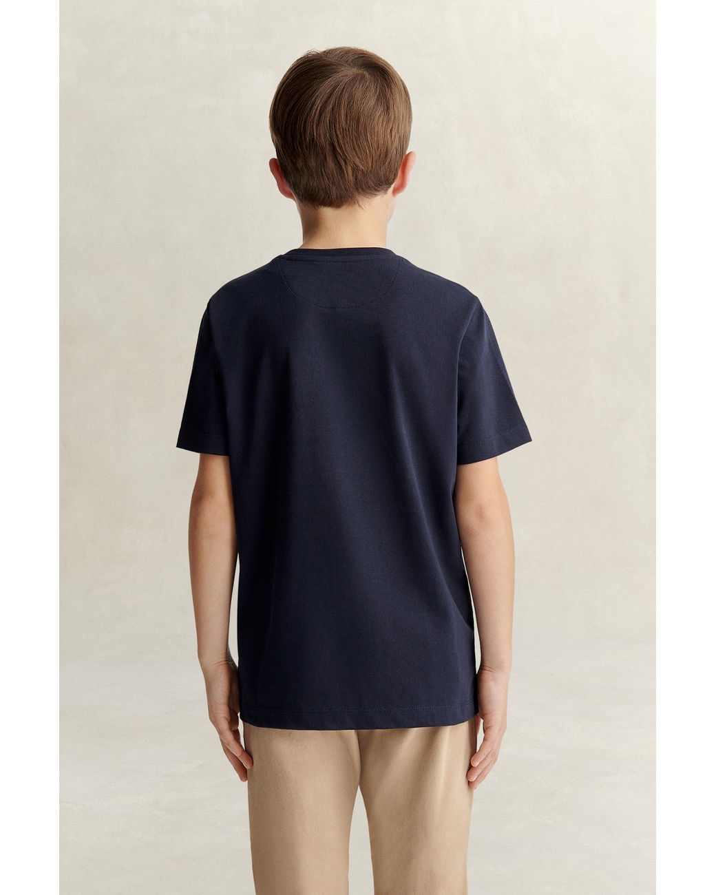 Gant Blue Teens Shield T-Shirt Evening
