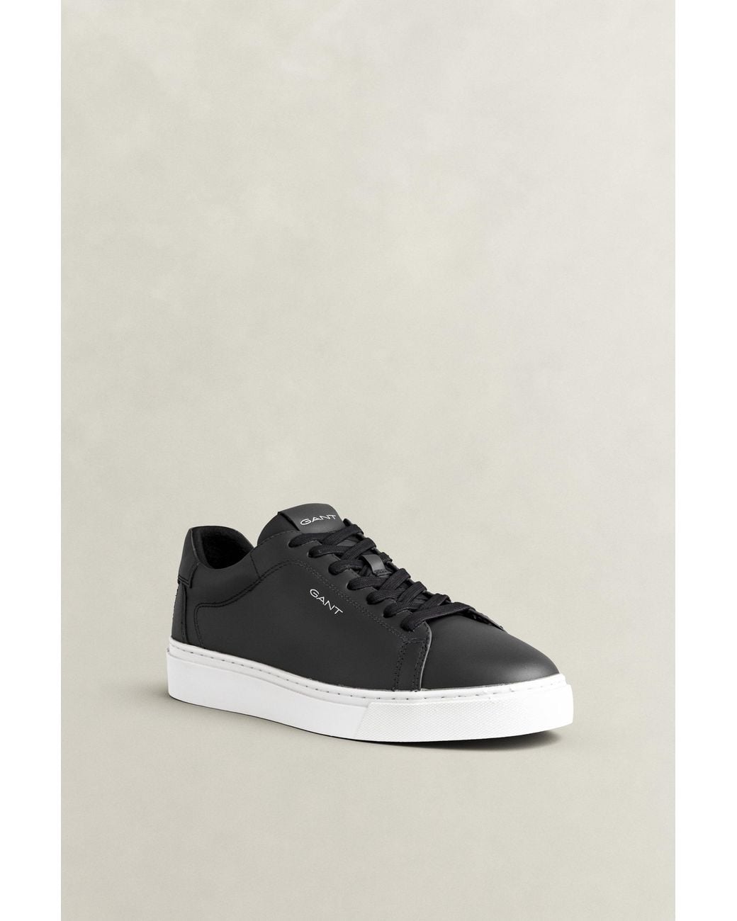 Gant Black Mcjulien Leather Sneakers for men