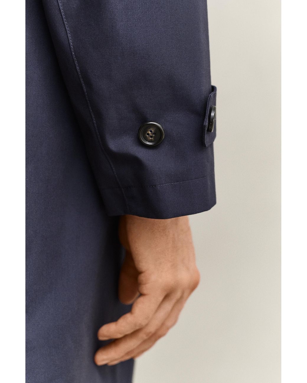 Gant Blue Double Coat Evening for men