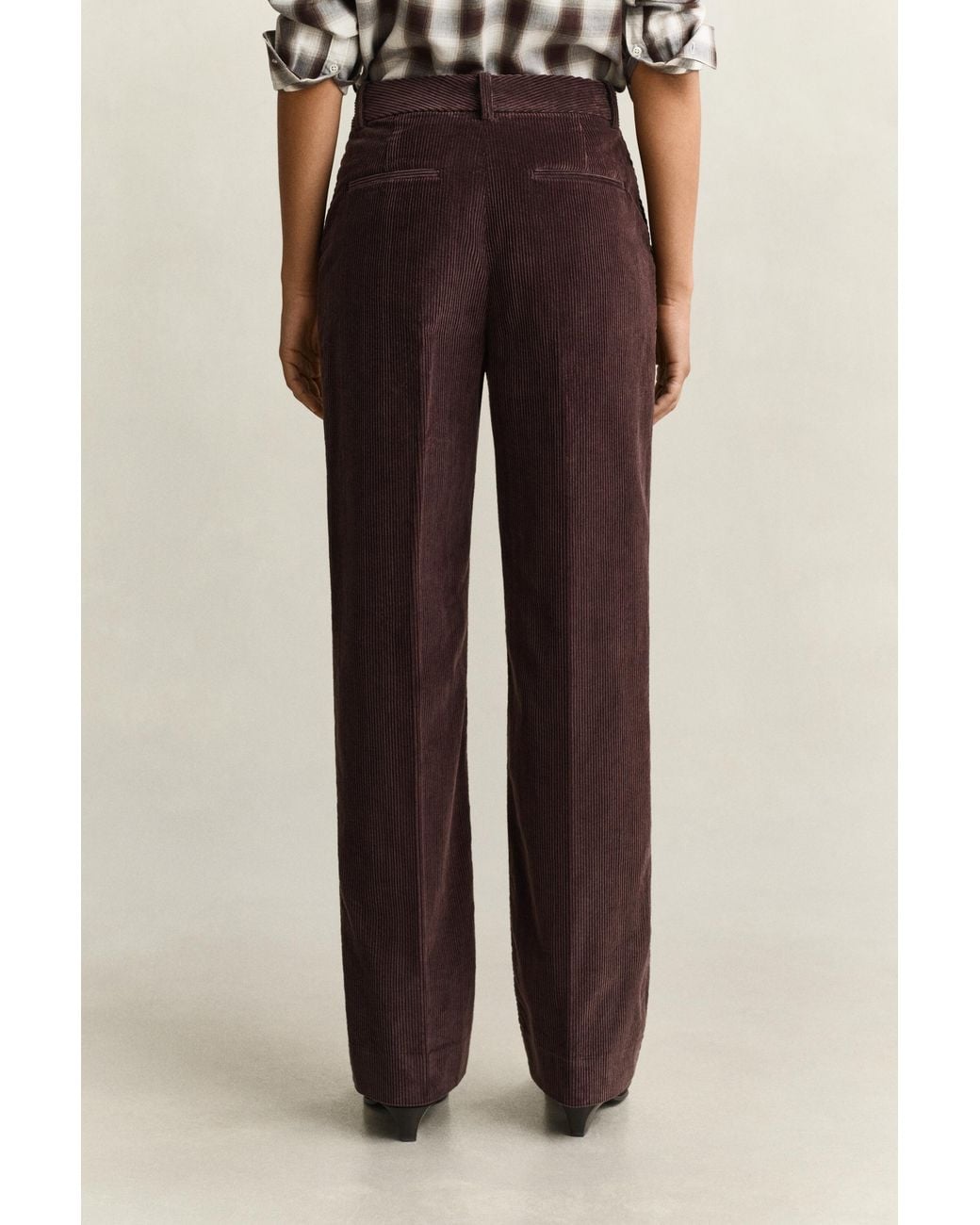 Gant Natural Tailored Corduroy Pants Deep