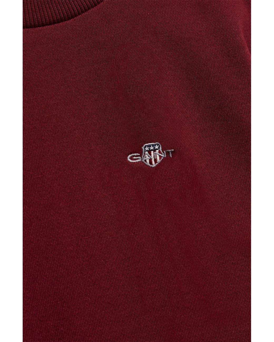 Gant Red Teens Shield Sweatshirt Plumped