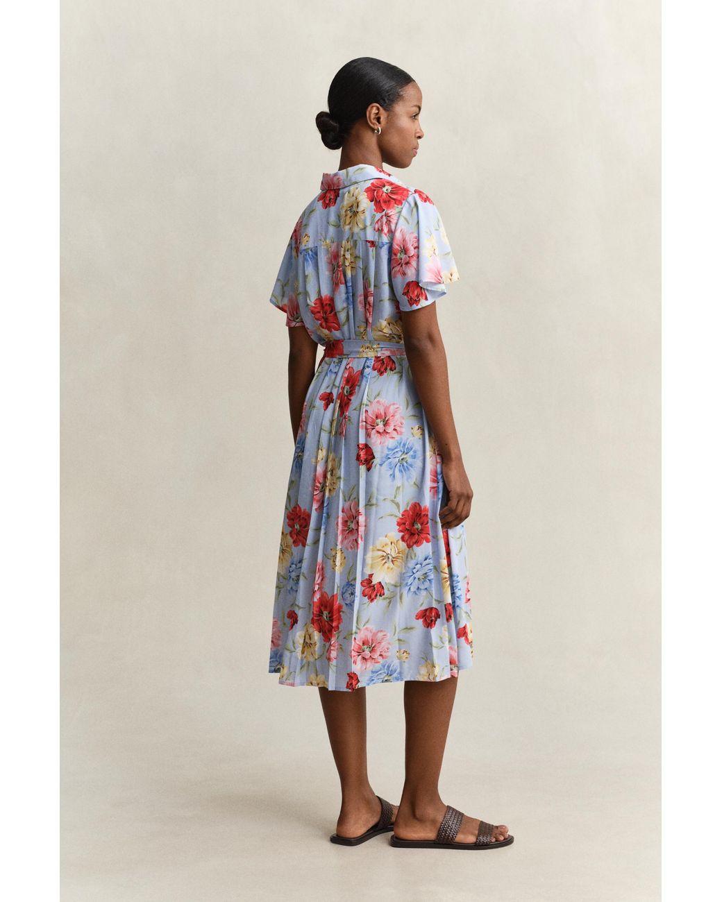 Gant Natural Floral Shirt Dress