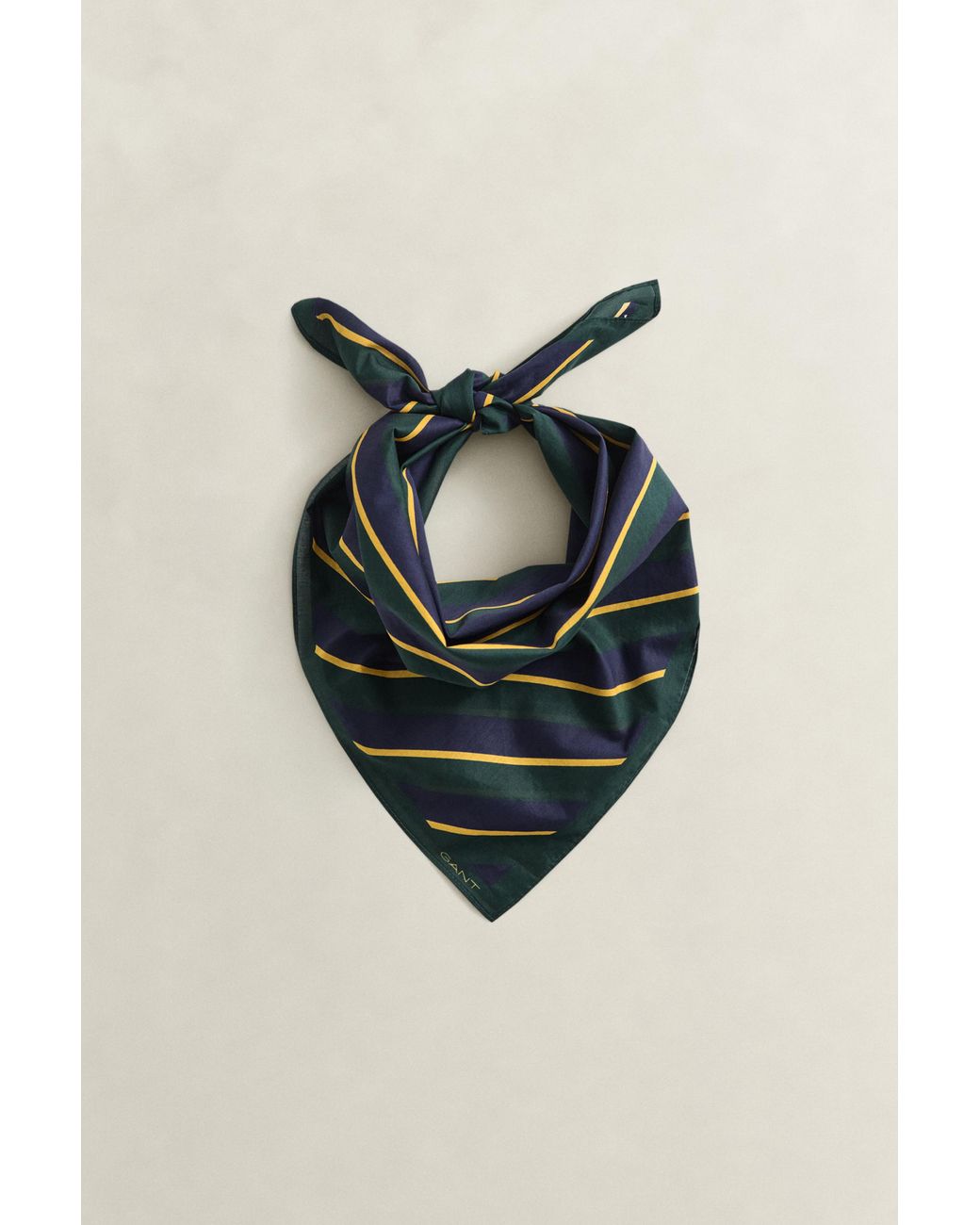 Gant Gray Striped Bandana Tartan for men