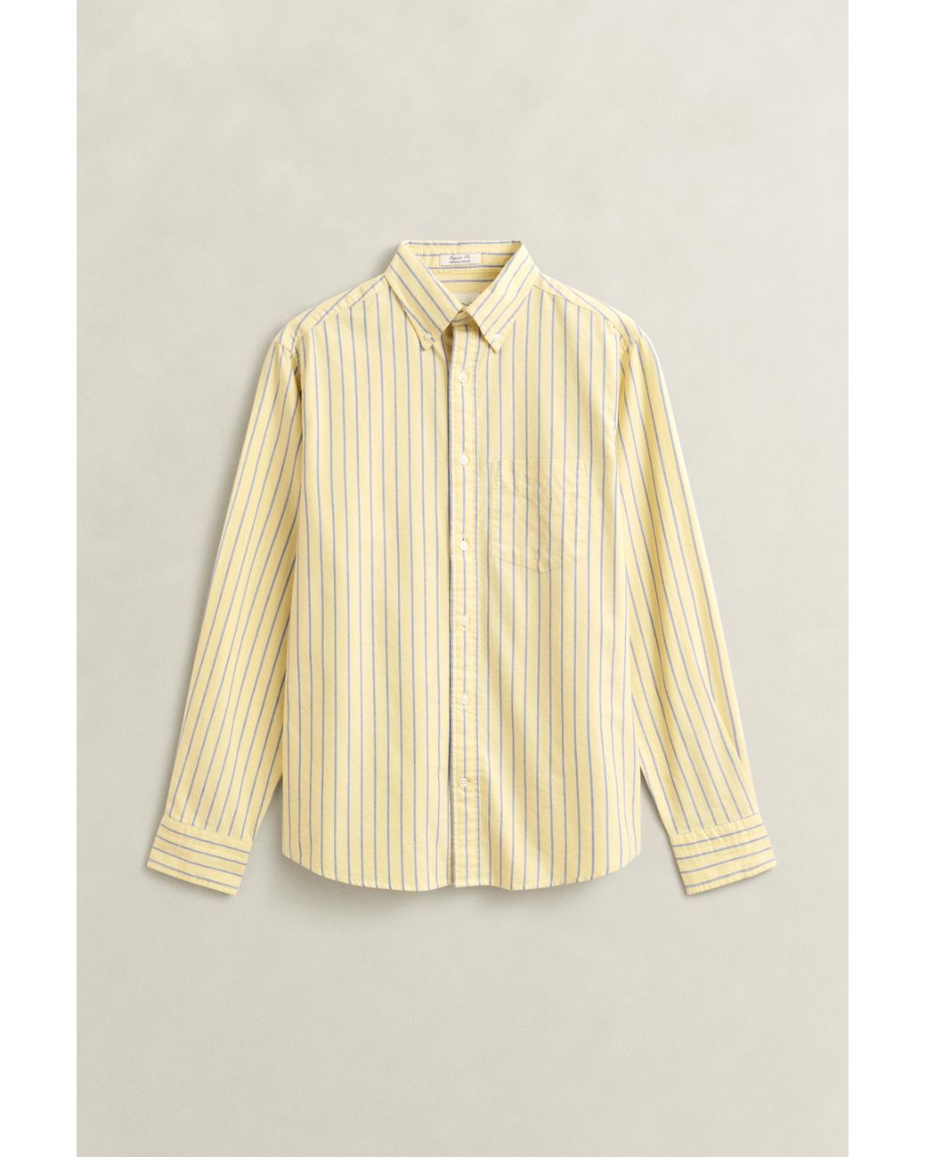 Gant Natural Striped Classic Oxford Shirt for men