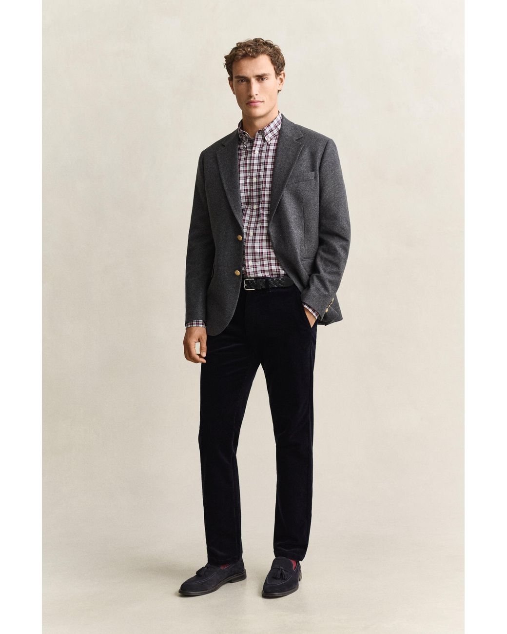 Gant Multicolor Checked Poplin Shirt for men